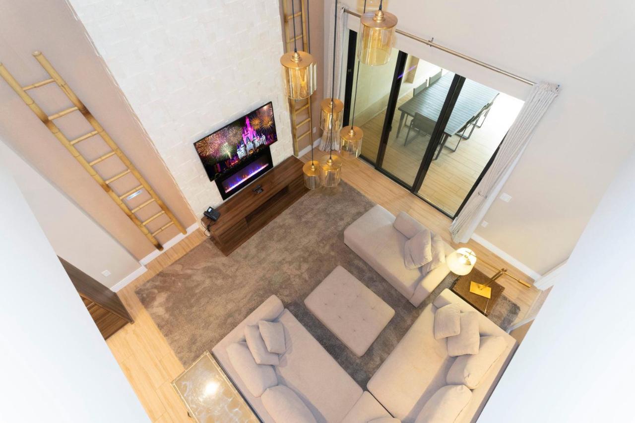 Stunning 4 Bd Close To Disney @ Magic Village Resort 7537 オーランド エクステリア 写真